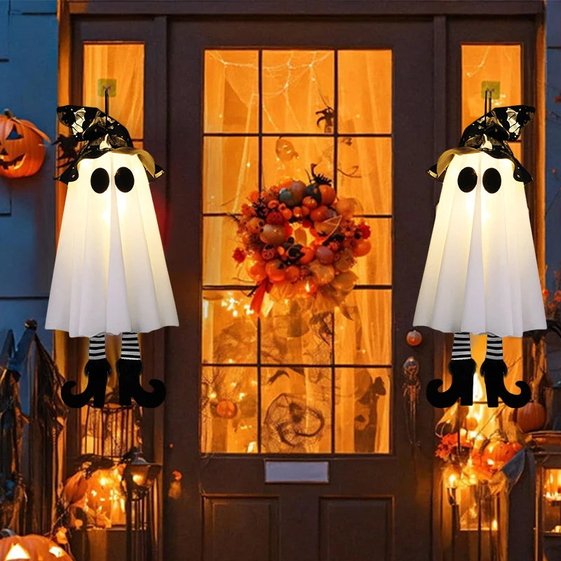 LED Halloween Witch & Ghost™ – 1/2/3pcs Hanging Party Decor