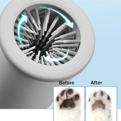 Automatic Dog Paw Cleaner – Electric Pet Paw Washer Cup