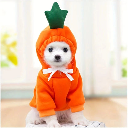 Fruit Fun™ Pet Costume – Soft Fleece Jacket for Small Dogs & Cats