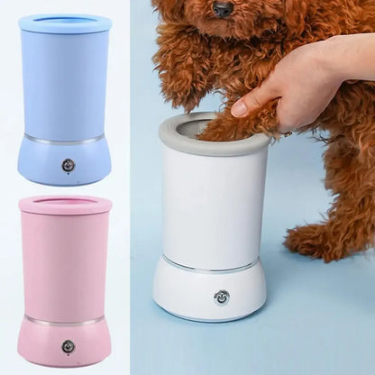 Automatic Dog Paw Cleaner – Electric Pet Paw Washer Cup
