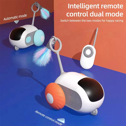 Smart Cat Toy with Dual Modes – Fun Indoor Play for Cats & Dogs