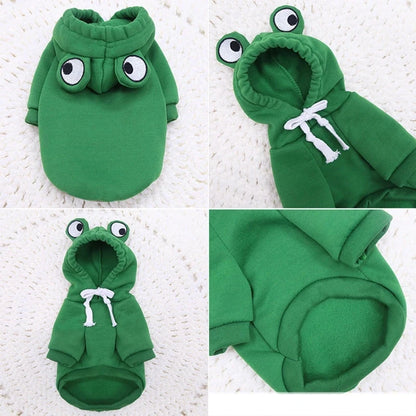 Fruit Fun™ Pet Costume – Soft Fleece Jacket for Small Dogs & Cats
