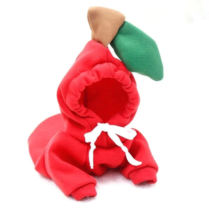 Fruit Fun™ Pet Costume – Soft Fleece Jacket for Small Dogs & Cats