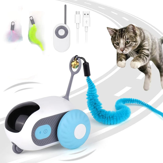 Smart Cat Toy with Dual Modes – Fun Indoor Play for Cats & Dogs