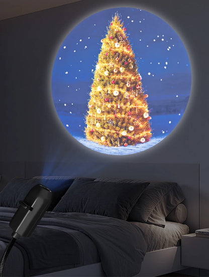 Mini USB Projection Lamp™ – Halloween, Christmas & Planet Decor