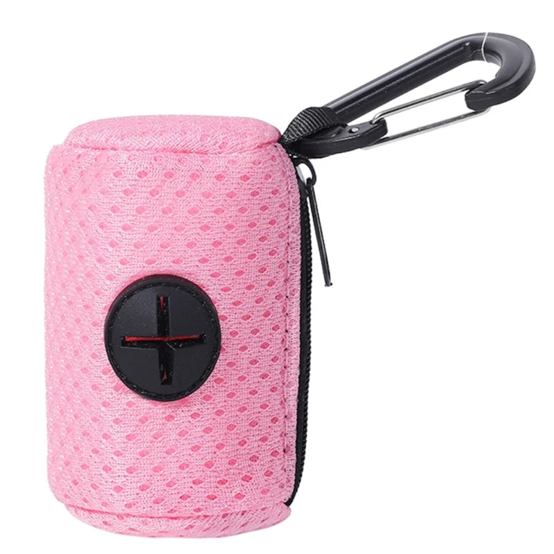 Dog Poop Bag Holder – Portable Pet Waste Bag Dispenser for Dog Walking & Travel
