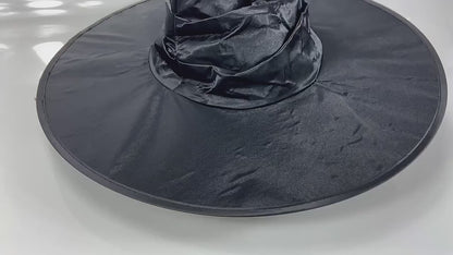 Witchy™ Halloween Black Wizard Hat
