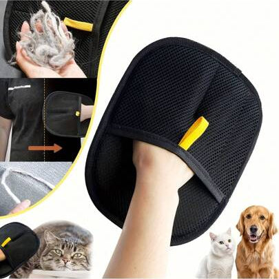 Pet Hair Remover Glove – Easily Clean Cat & Dog Hair at Home